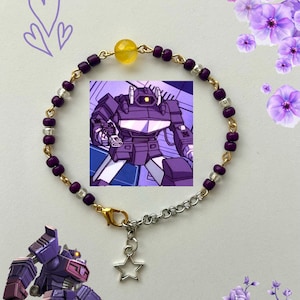 Shockwave Bracelet | Transformers One | Transformers Jewelry | TFO | TFOne Shockwave | Transformers | Seeker | Decepticon | Maccadam