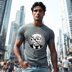 Anti-Trump Political T-Shirt: Unisex Softstyle Protest Tee