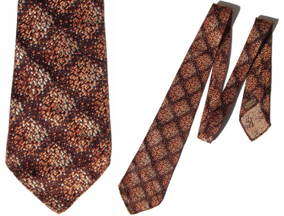 Trio of Silk Ties, Authentic & Vintage