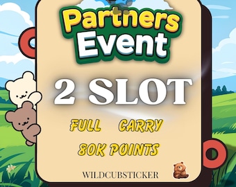 Monogo | PARTNERS EVENT | need 2 Slots open | Quick Finish| June 30
