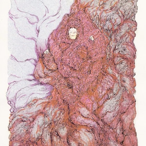 Deep Sorrow Risograph Print