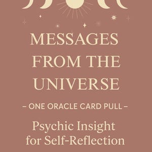 Wiadomość ze Wszechświata – Wyciągnięcie jednej karty Oracle | Boskie przewodnictwo | Uniwersalna mądrość | Czytanie psychiczne | Czytanie empatyczne |