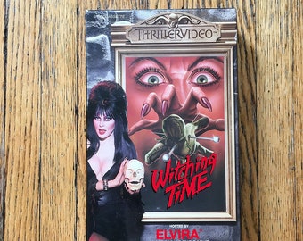Rare Vintage VHS Witching Time an Elvira Hosted Horror Movie 1980 Hammer TV Series Thriller Video