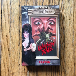 Rare Vintage VHS Witching Time an Elvira Hosted Horror Movie 1980 Hammer TV Series Thriller Video