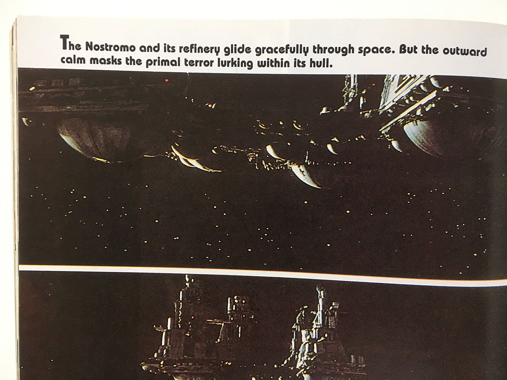 Rare Vintage Book Alien Movie Graphic Novel Photo Book