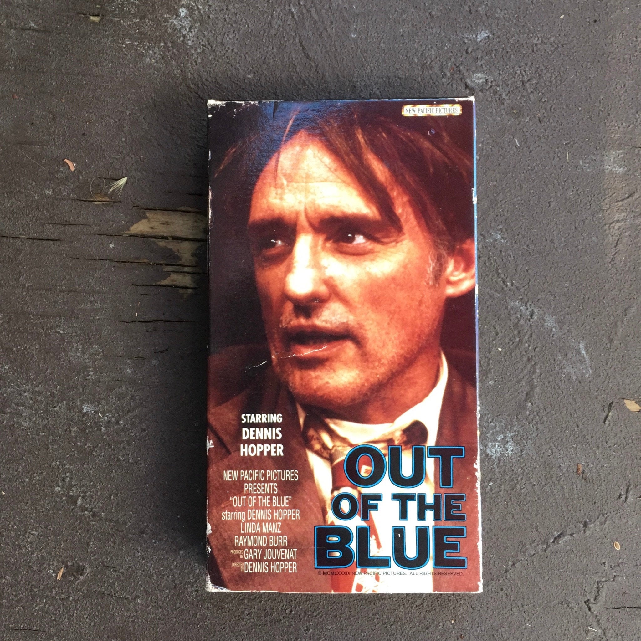 Special 80s OUT OF THE BLUE ヴィンテージ Movie Vintage Rare Film Out of the Blue VHS Movie Dennis Hopper