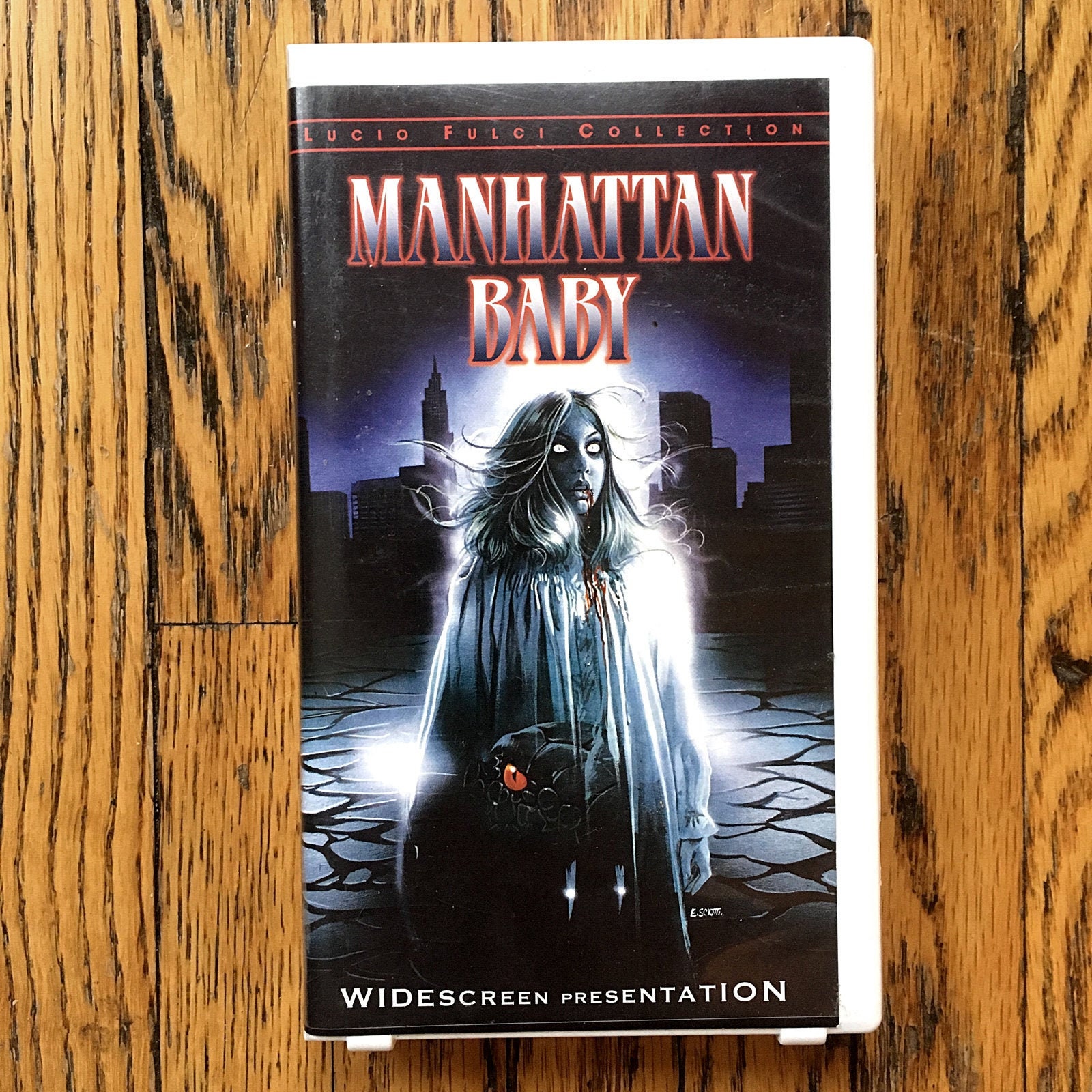 Vintage Horror VHS Manhattan Baby Lucio Fulci Italian Horror
