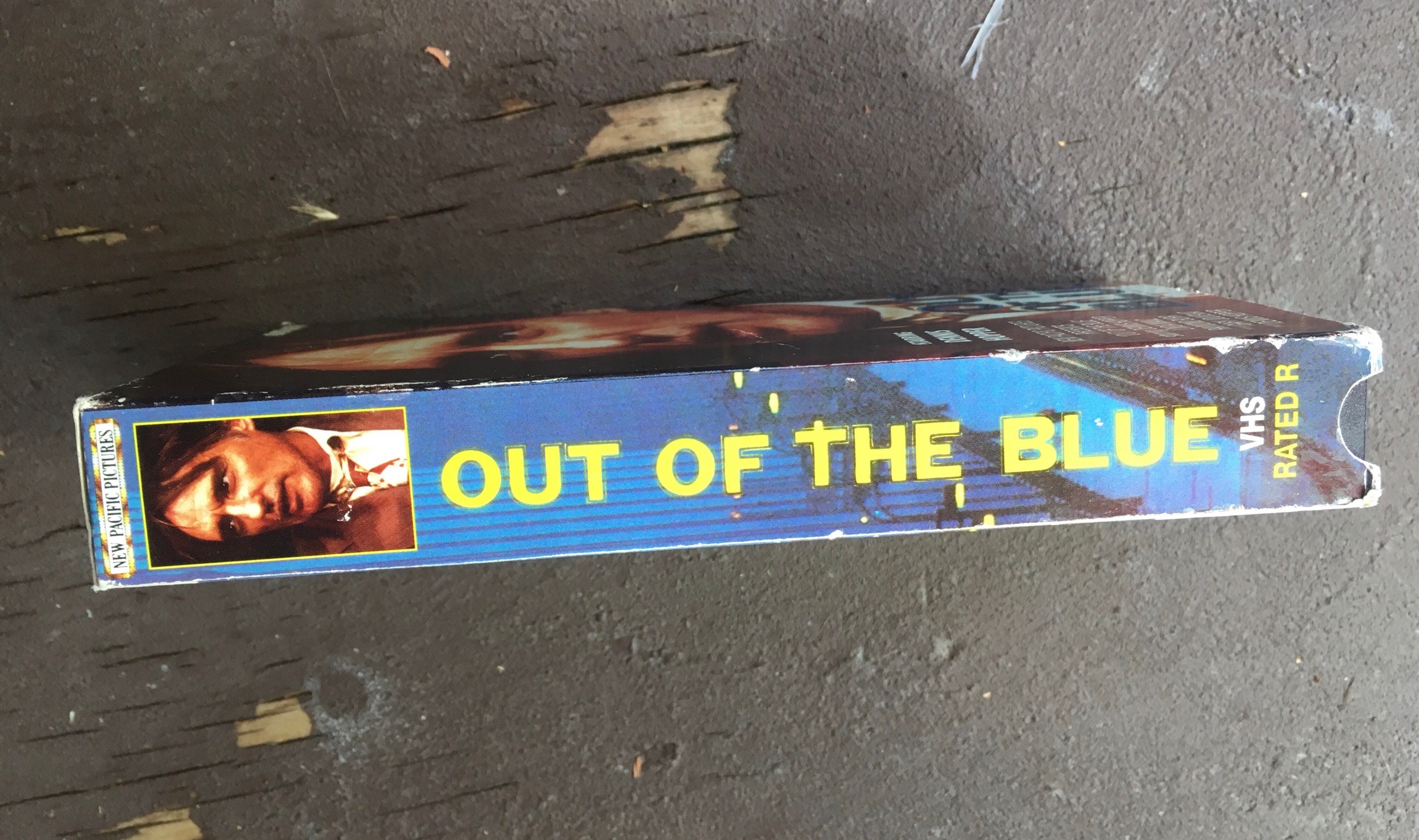 Special 80s OUT OF THE BLUE ヴィンテージ Movie Vintage Rare Film Out of the Blue VHS Movie Dennis Hopper