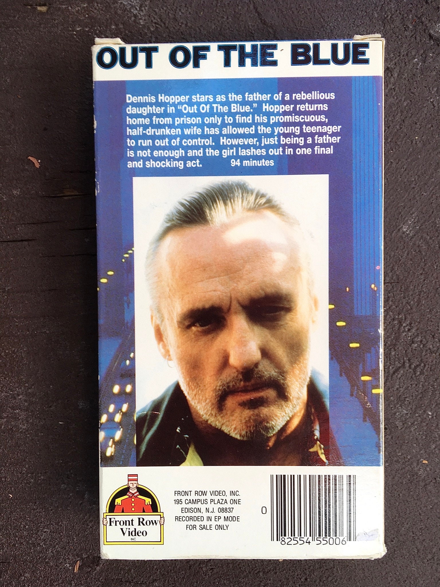 Special 80s OUT OF THE BLUE ヴィンテージ Movie Vintage Rare Film Out of the Blue VHS Movie Dennis Hopper