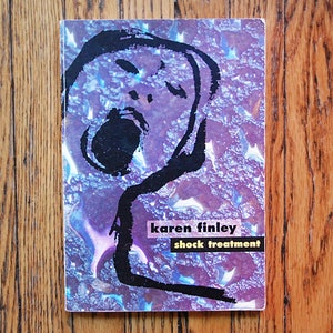 livre vintage Karen Finley Shock Treatment Livre de poche Performance Art Avant Garde Poésie Littérature NY Écrivain des années 1990 Punk