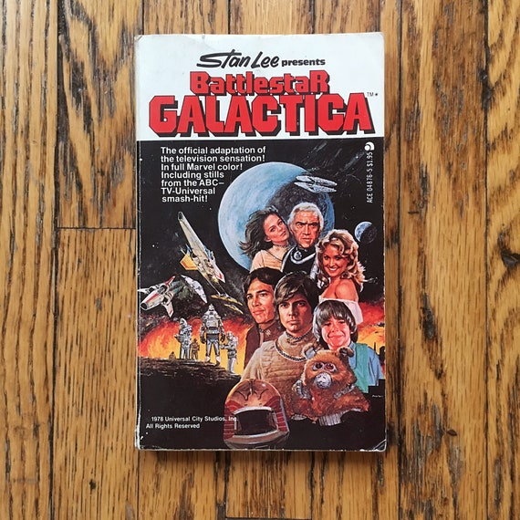 Vintage Book Battlestar Galactica Original TV Series Scif Stan | Etsy