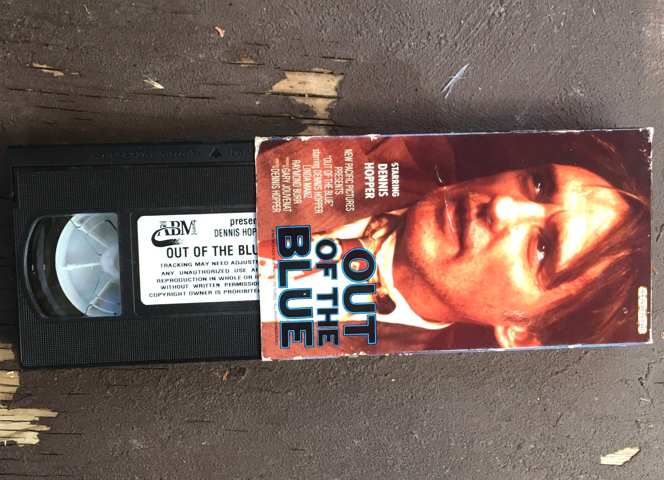 Special 80s OUT OF THE BLUE ヴィンテージ Movie Vintage Rare Film Out of the Blue VHS Movie Dennis Hopper