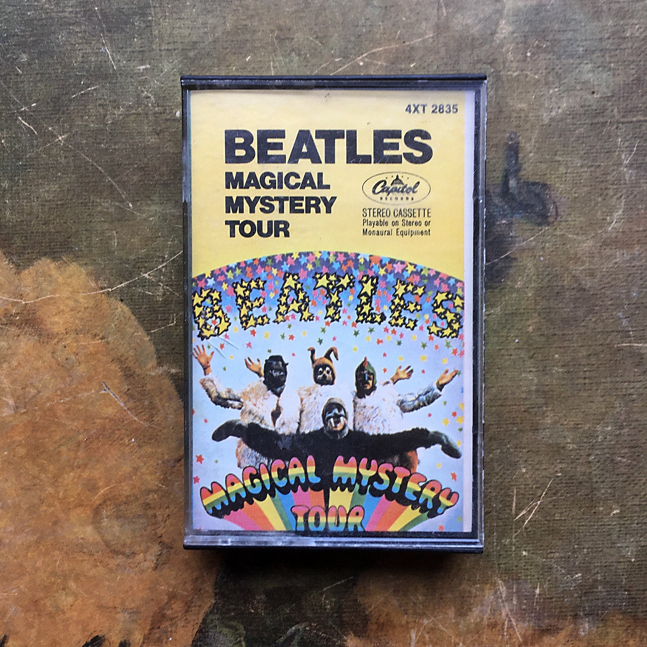 Vintage Cassette Beatles Magical Mystery Tour 1967 Record