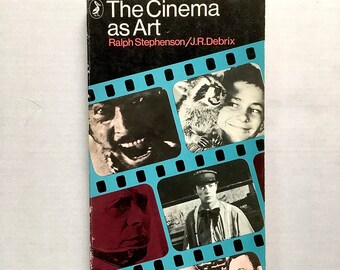 Vintage Book Cinema as Art Film and Media Studies by Ralph Stephenson 1960s