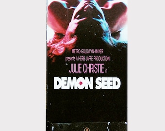 Vintage VHS Movie Horror SciFi Film Demon Seed 1977 Science Fiction Film 70s Cinema