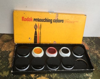 Vintage Kodak Retouching Colors Analog Photography Supplies