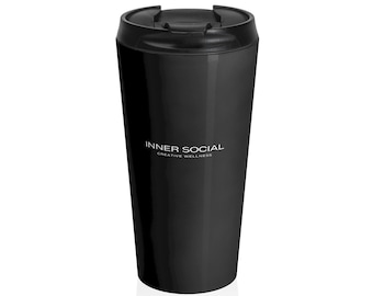 Minimal Aesthetic Coffee Mug (Black)