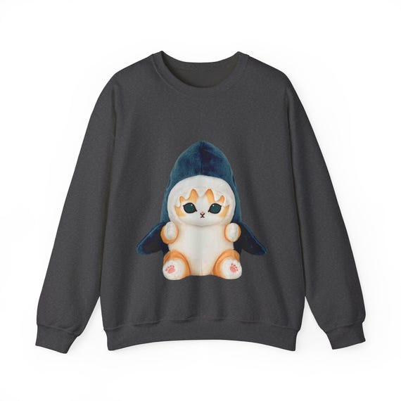 [RADINEO]★24FW★韓国人気★CATS SWEATSHIRT Mofusand Cat Crewneck Sweatshirt - Cute Japanese-inspired