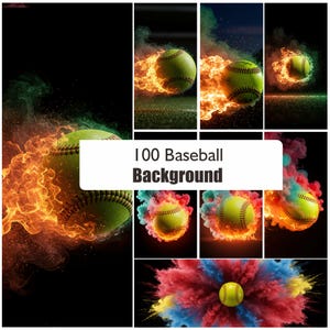 Sfondo di baseball, sfondo di softball, sfondo di palla da baseball, sfondo per sport