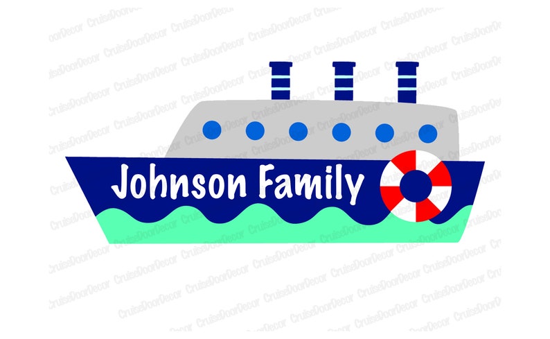 Custom Digital Download Cruise Ship Door Decoration Etsy