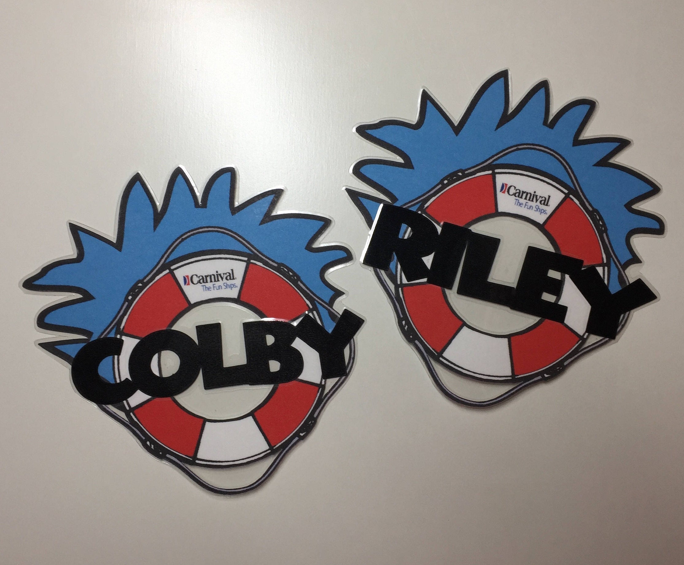 D I Y Kit Custom Carnival Cruise Door Magnet Decorations Dr Etsy