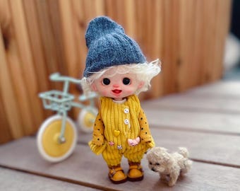 OOAK Custom Ob11 doll named &quot;Leo&quot;