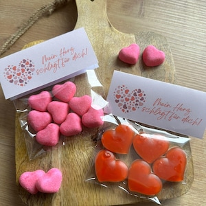 Valentinstag Geschenke für Ihn, Süßigkeit, Herz, romantisch, Geschenk für Freundin, Jahrestag, Kleinigkeit