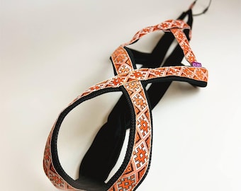 バイクジョリング、キャニクロス、そり、スノースポーツに最適なXバックドッグプルハーネス | 反射機能付き、快適、耐久性