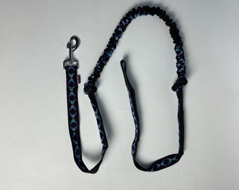 LASALINE Imbracatura Per Cani Da Traino X-Back Per Bikejoring, Canicross, Scooter, Skijoring, Dog-Trekking, Sleddog - Nero Azzurro - 8