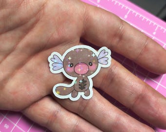 Wooper Holo Star Sticker