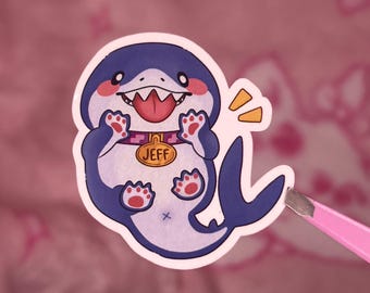 Jeff the Landshark Sticker