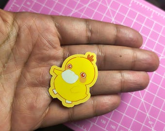 Psyduck Glossy Sticker