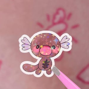 Wooper 2.0 Vinyl Holo Star Sticker