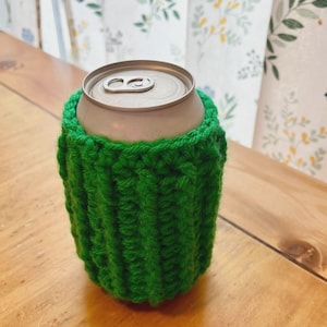 Crocheted Can Cozie – Sip in Style, Handmade with Heart