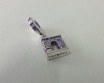 Charm Pandora S925 Ale de plata de ley con arco del triunfo