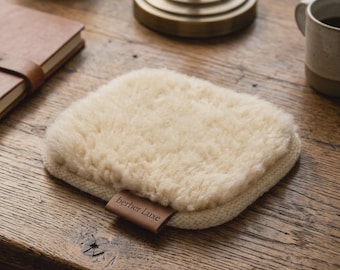 Square Sample Rugs Mrirt Medium pile, Wool Rug Swatch, Moroccan Cushion Sample, Custom Beni M'rirt Rug, Soft Berber Samples,