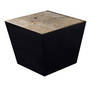 Wood Sofa Legs Tapered Feet 4 Inch Height- Set of 4