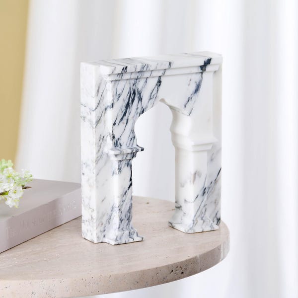 Marble Mosque Entrance Sculpture