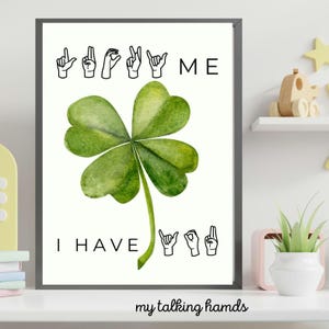 Lucky Me: Sign Language Art