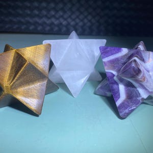 2.3&#39;&#39;+ Natural Quartz crystal,quartz crystal,Merkaba skull,Home Decoration,hand carved,crystal Merkaba,Crystal Gifts 1pc