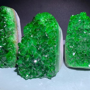 Green Geode quartz,quartz crystal,Vug specimen,Home Decoration,hand carved,crystal Geode,Crystal Gifts 1pc