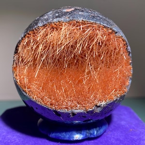 Magnetite Specimen,Orange copper ore,Crystal Sphere Cluster,crystal specimen,Goethite,Energy Crystal Gifts
