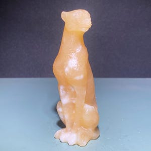 3,9&#39;&#39;+ Pedra geodo natural, cristal de quartzo, caveira de leopardo, decoração para casa, esculpida à mão, leopardo de cristal, presentes de cristal 1 peça