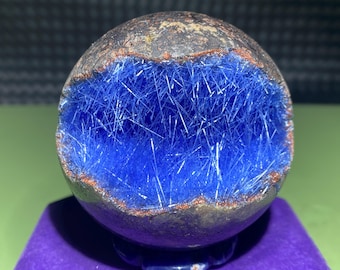 Magnetite Specimen,Blue copper ore,Crystal Sphere Cluster,crystal specimen,Goethite,Energy Crystal Gifts