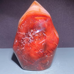 Natural Carnelian crystal flame,quartz crystal,Home Decoration,hand carved,crystal flame,Halloween gifts