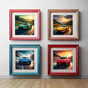 Sports Car Digital Prints