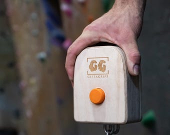 Entrenador de fuerza de agarre portátil GettaGripz con múltiples agarres