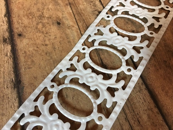 Vintage Style Decorative Metal Trim Crown 3 Ft Metal Etsy
