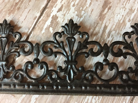 Decorative Metal Trim Crown 3 Ft Metal Embossed Trim Etsy