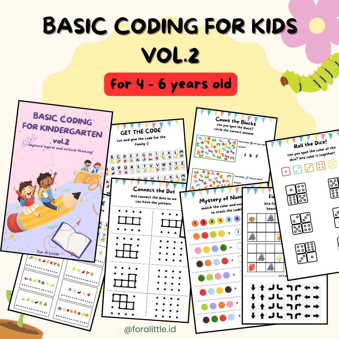 BASIC CODING for KIDS Vol.2 - Etsy